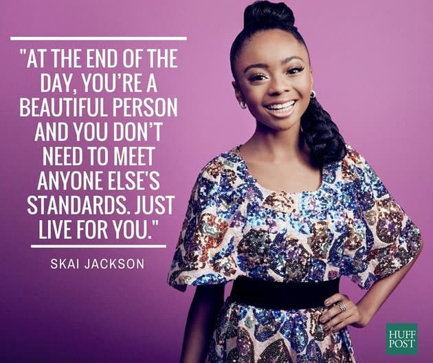 Skai Jackson quote - 6 Daily Practices for Self Love