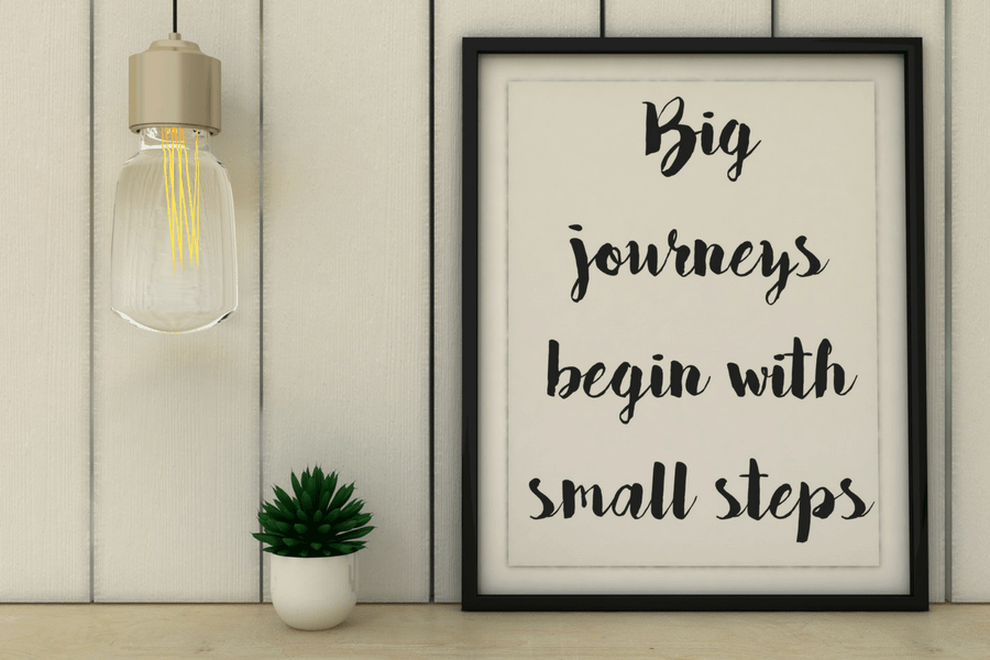 baby steps to wellness big journeys begin with small steps 900x600 - Baby Steps to Wellness