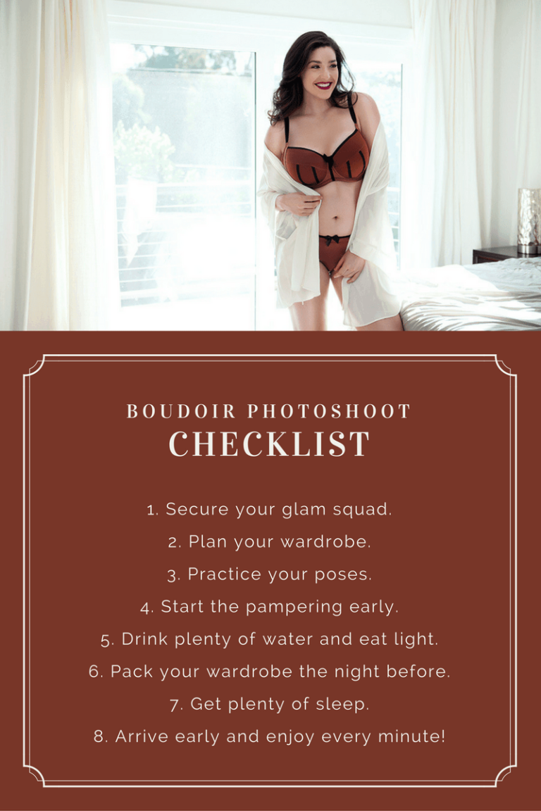 Preparing for a Boudoir Photo Shoot Checklist Blog
