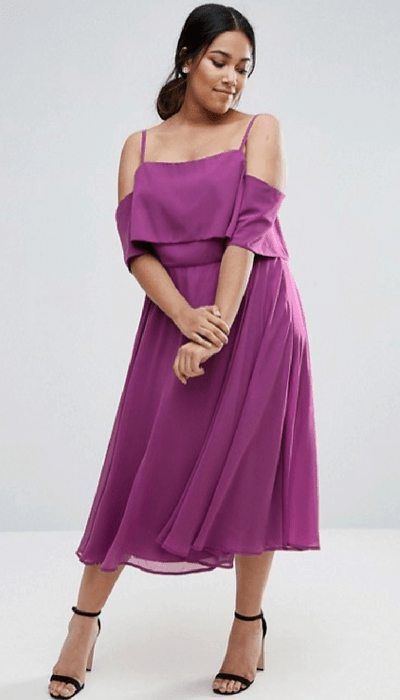 asos evening dress plus size