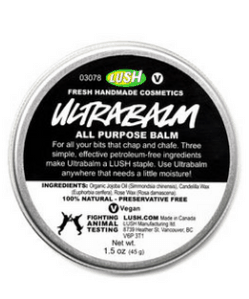 lush ultrabalm all purpose balm best products for dry and sensitive skin