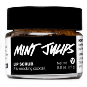 lush mint julips lip scrub best products for dry and sensitive skin