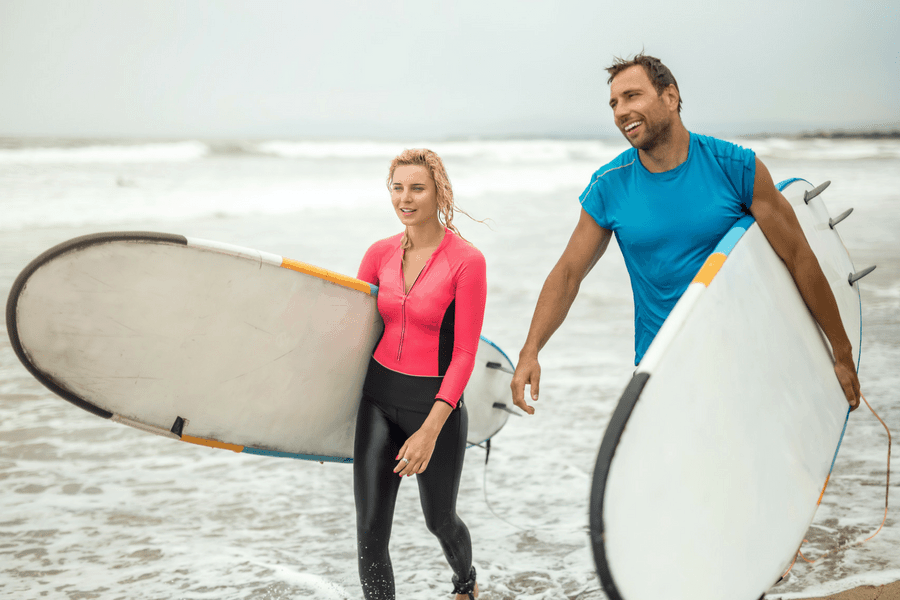 sexy couple workout