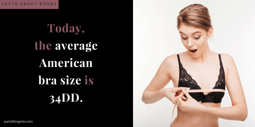 average bra size in america