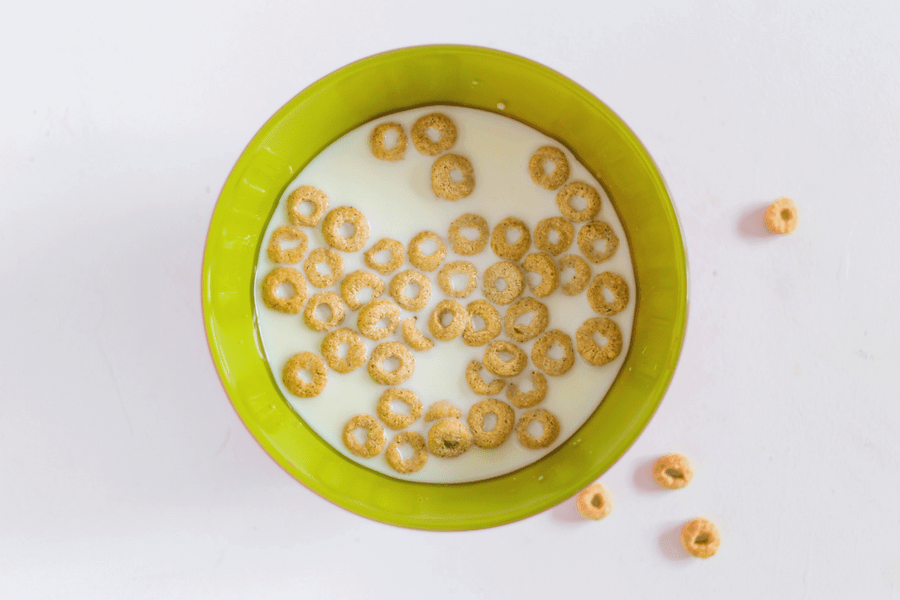 eat a bowl of cheerios