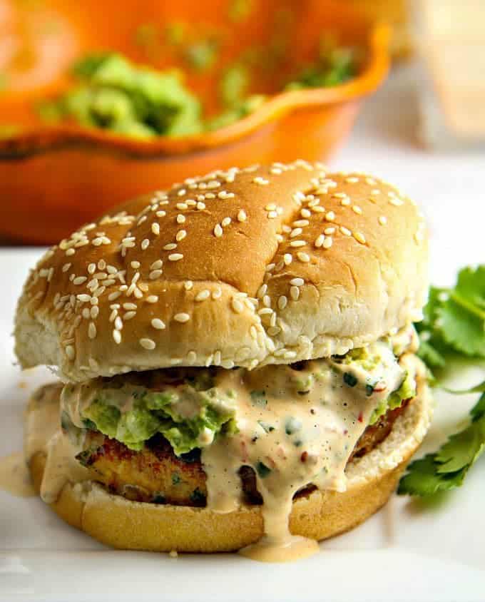 a dish of daily life chicken burger - 12 Refreshing Dinner Dishes Perfect for Hot Weather