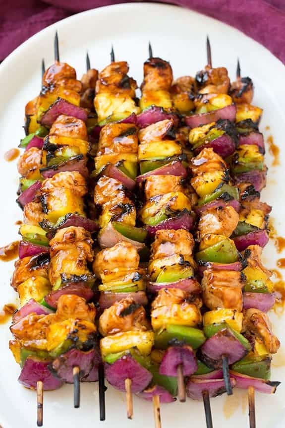 cooking classy hawaiian chicken kebabs - 12 Refreshing Dinner Dishes Perfect for Hot Weather