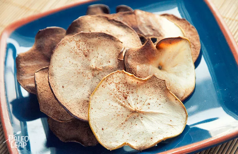 baked apple chips paleo leap - 8 Healthy Snacks Your Kids Will Love