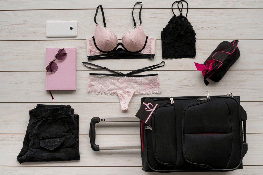 how to pack bras without ruining them