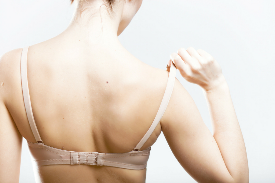 racerback bra back pain