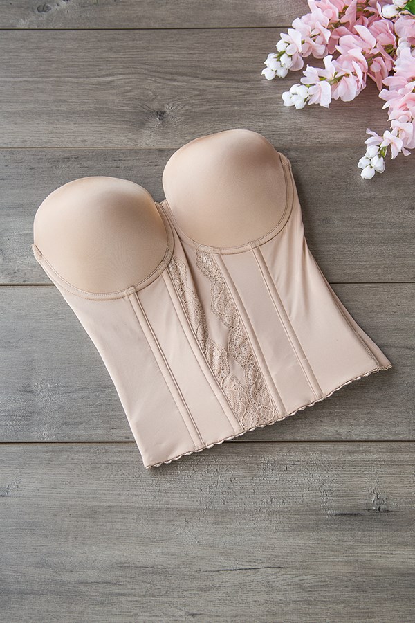 longline bustier bra